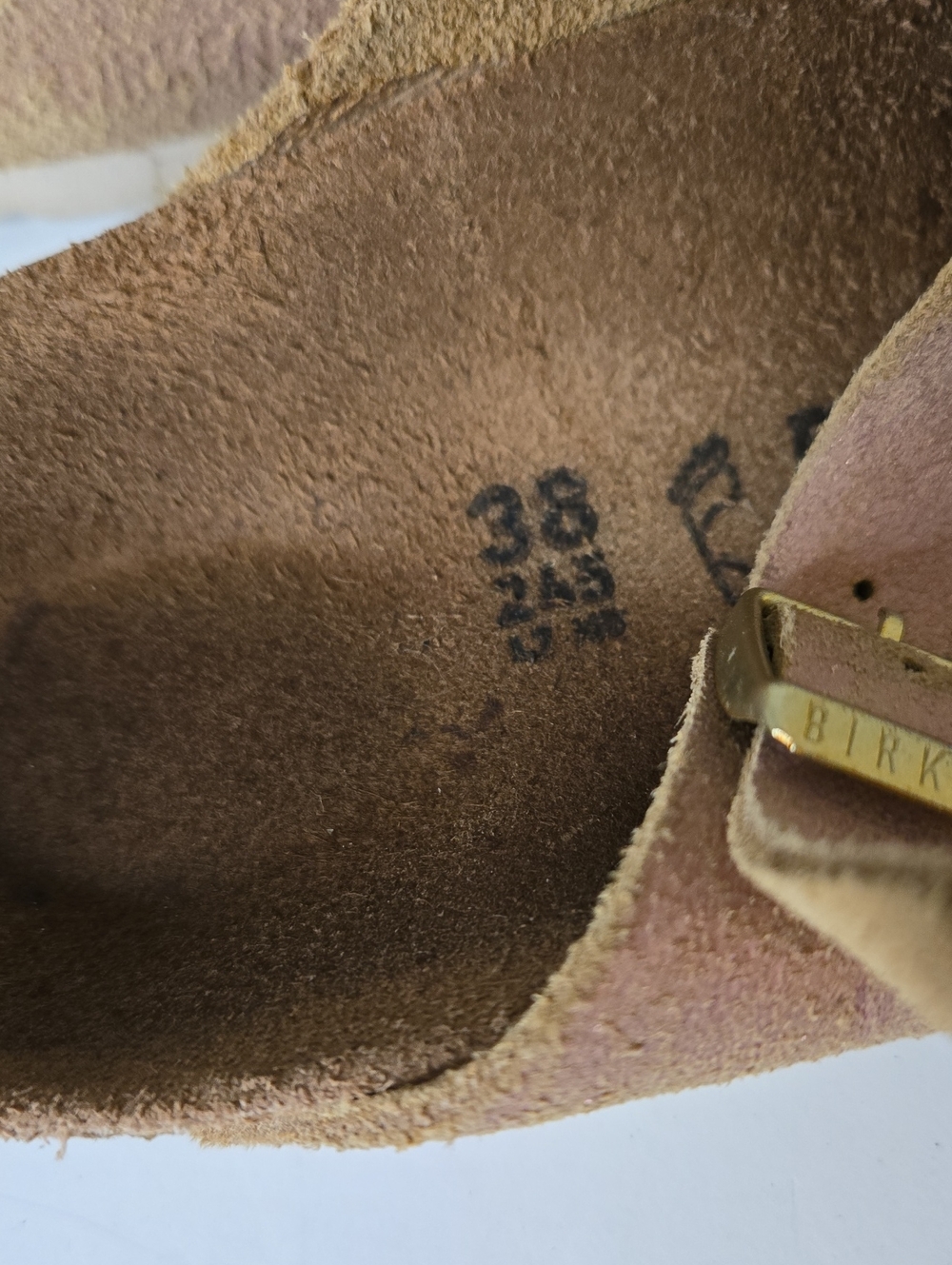 Birkenstock Gizeh Metallic Wash Pink EU38 - Picture 6 of 8